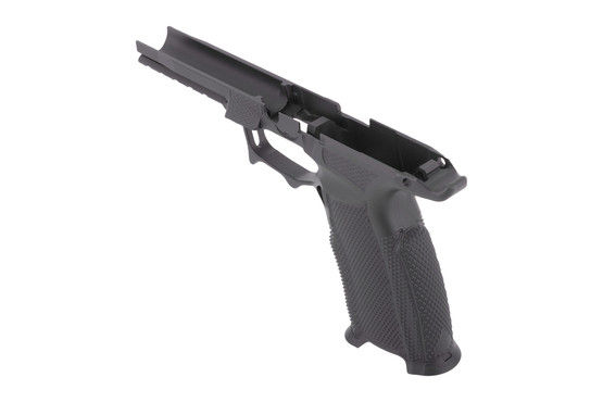 Large grip frame for P365 pistols, constructed from aluminum.